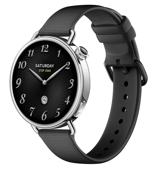 Xiaomi watch S4 41 mm Fluorkautschuk-Armband (schwarz)