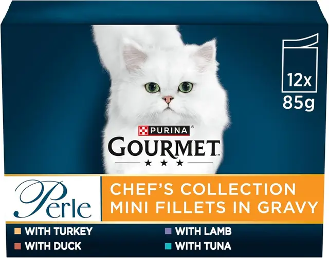 Gourmet Perle Chef's Collection Mini Fillets in Gravy 12 x 85g