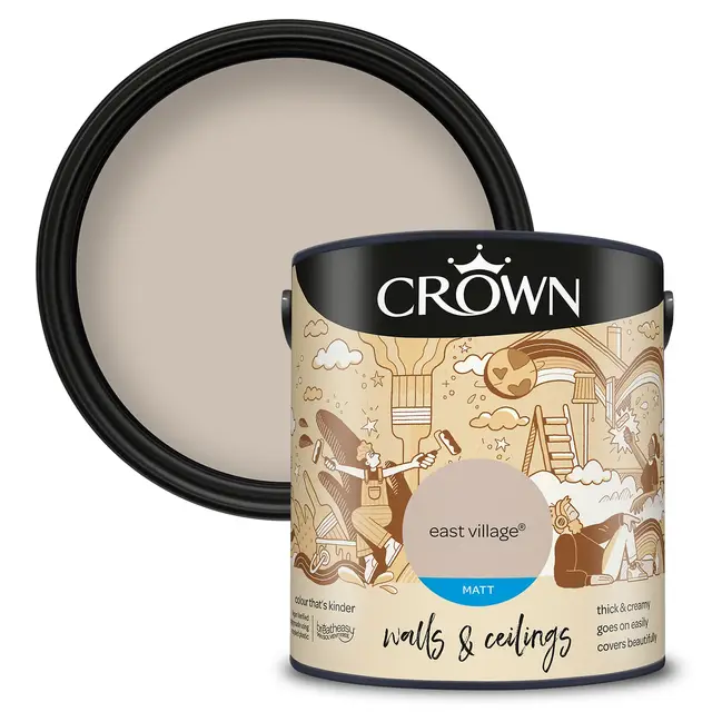 Crown Matt Emulsion East Village 2.5L