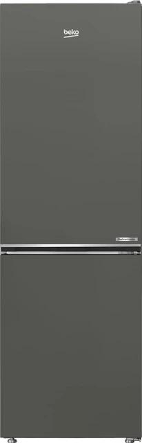 BEKO B7RCNE367HG Fridge-Freezer, 316 Litre Capacity, 186.5 Cm High, Reversible Door Hinge, 210 L Cooling, 106 L Freezing, 3 Freezer Drawers, 32 Db, Manhattan Gray [Energy Class B]