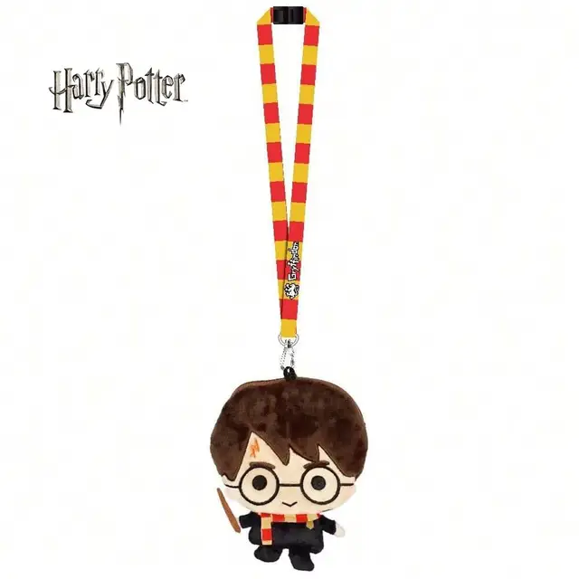1pc Harry Potter Plush Lanyard Officially Licensed Hogwarts Gryffindor Themed Movies Anime Peripheral Plush Figure Accessory Gift