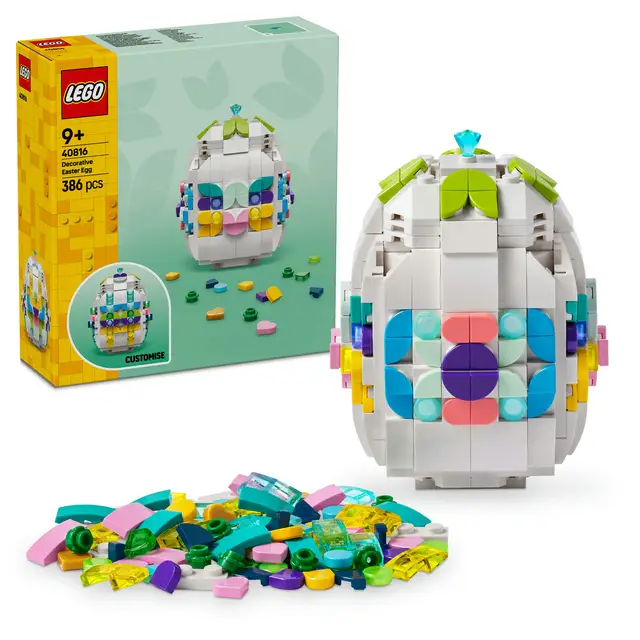 LEGO Iconic 40816 Decorative Easter Egg