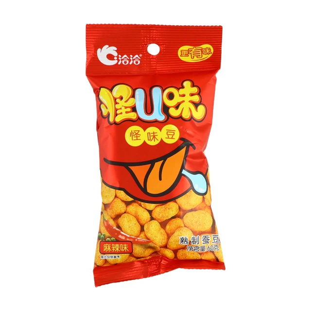QiaQia Odd-Flavored Beans (Spicy & Numbing) 60g