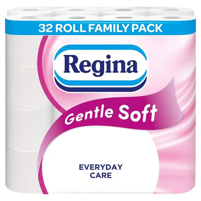 Regina Gentle Soft 3 Ply 32 Pack (32Rx1) White