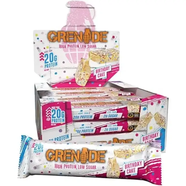 Grenade Carb Killa Protein Bars Birthday Cake Flavour Multipack - 12 x 60 g