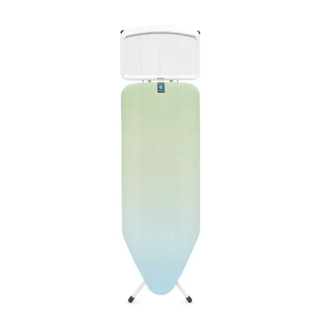 Brabantia Ironing Board C, Solid Steam Unit Holder, 124x45cm