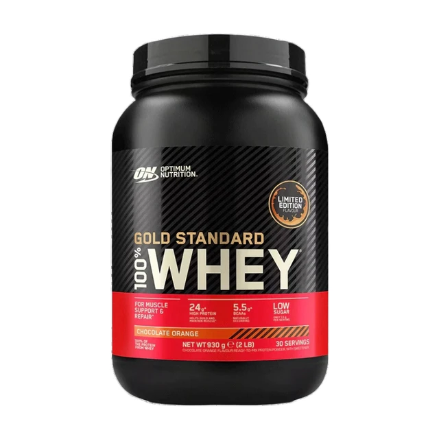 Optimum Nutrition Gold standard 100% whey 930 g chocolade sinaasappel
