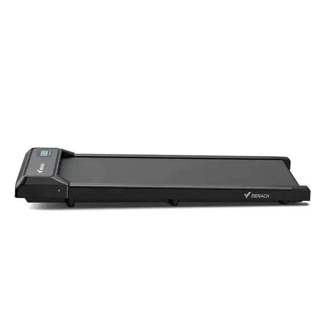 MERACH Walking Pad， Under Desk Treadmill， Portable Mini Treadmills for Home， Seamless One-Piece Molding Design， 265LBS Walkpad with Remote Control， APP， LED Display