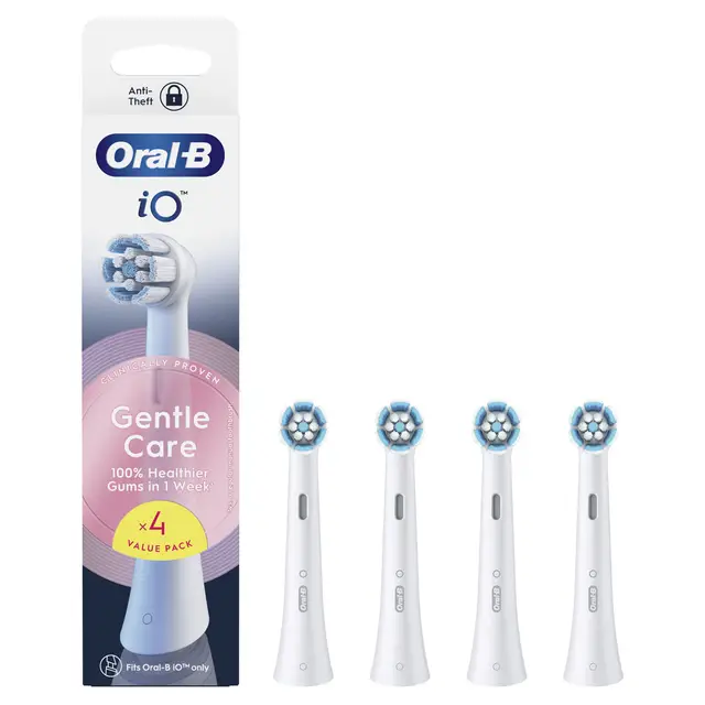 Oral-B iO Gentle Clean Toothbrush Heads 4 pack