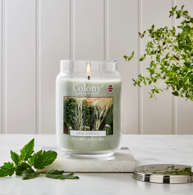 Wax Lyrical Candle Colony Herb Garden 475g