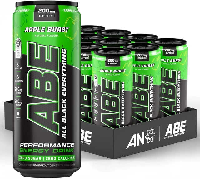 Applied Nutrition ABE Can Apple & Elderflower 330ML X 12 Informed Sport