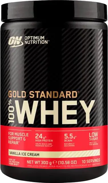 Optimum Nutrition Gold Standard 100% wei proteïne 300 g - Vanille-ijs