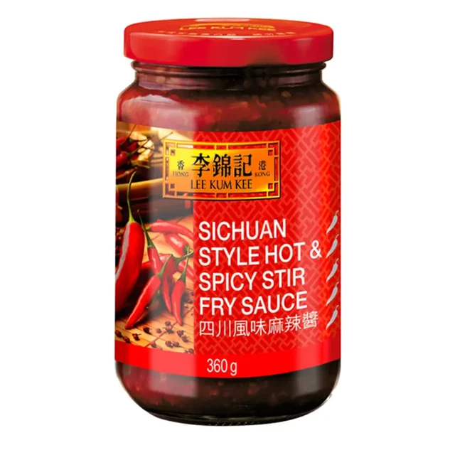 LEE KUM KEE Sichuan Style würzige und scharfe Woksauce 360 g