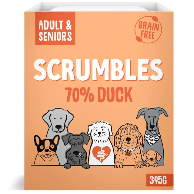 Scrumbles Wet Dog Food Duck 395g