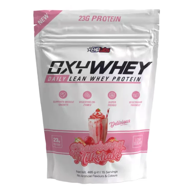 EHPlabs Whey Protein Powder Strawberry Flavour OxyWhey - 15 Servings