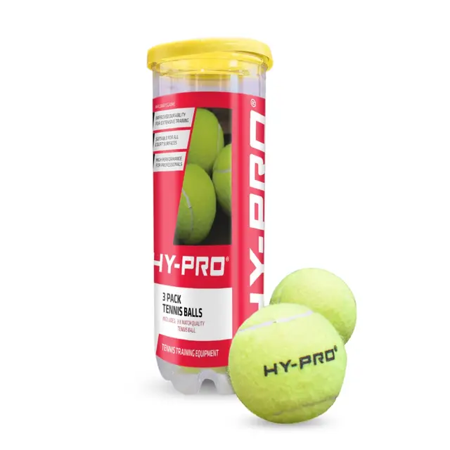 Hy-Pro 3pk Training Tennis Balls