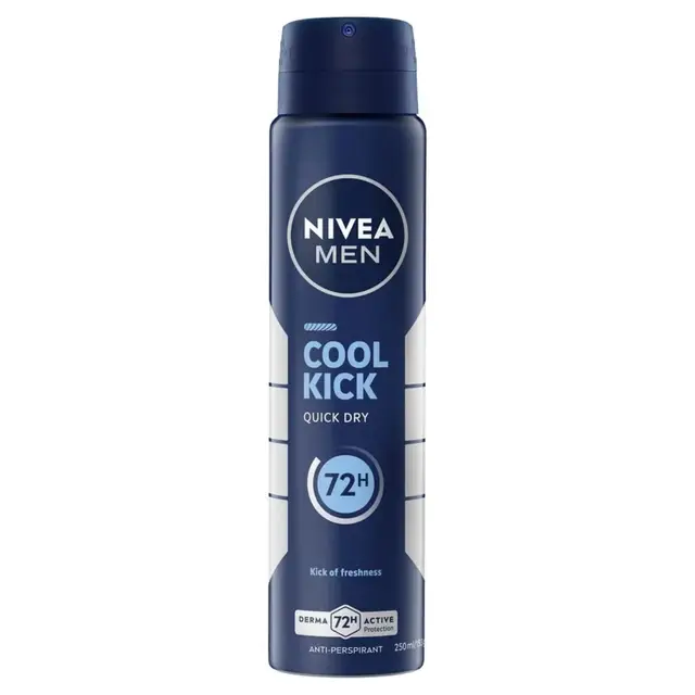 NIVEA MEN Cool Kick Anti-Perspirant Deodorant Spray 250ml