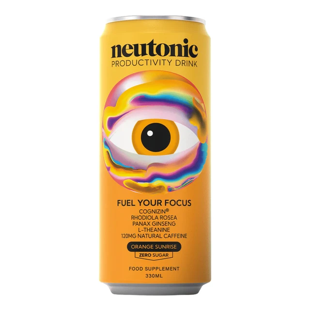 Neutonic Productivity Energy Drinks Orange Sunrise - 330ml 