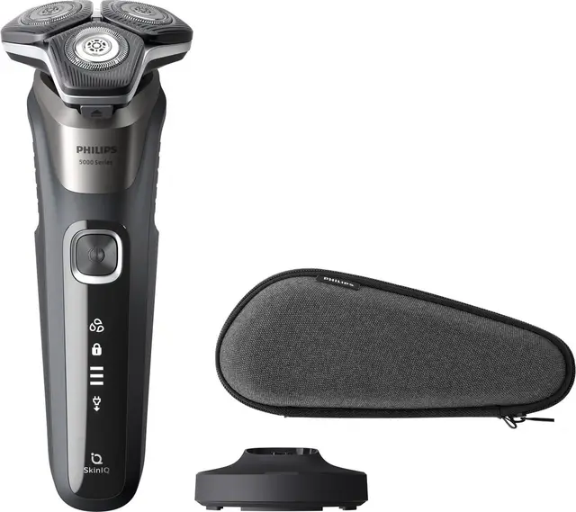 Philips Shaver 5000 Series - Elektrisch scheerapparaat – Met trimmer – mannen - Met reisetui - S5887/35