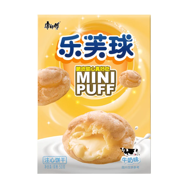Master Kong Mini Puff  Cream Flavor 50g