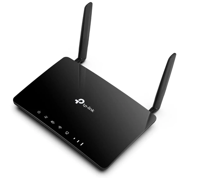 TP-Link Archer MR550 LTE-Router, 4G+ Router unterstützt SIM-Karten, 4G+ Cat 6 bis zu 300 Mbit/s, WLAN Dual-Band AC1200, Gigabit-LAN-/WAN-Anschlüsse, Plug & Play, TP-Link OneMesh