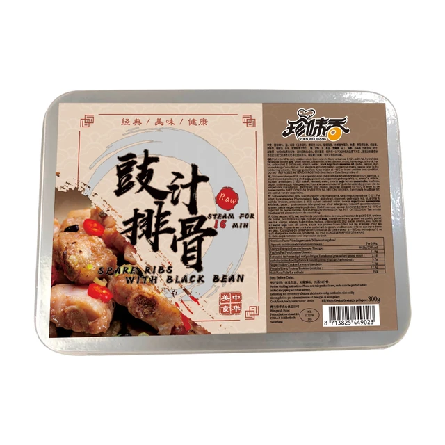 ZHEN WEI XIANG Côtes de porc à la sauce aux haricots noirs - 300 g