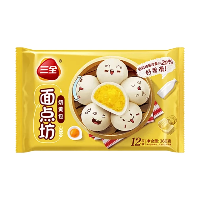 San Quan Bao au jaune d'œuf - 360 g