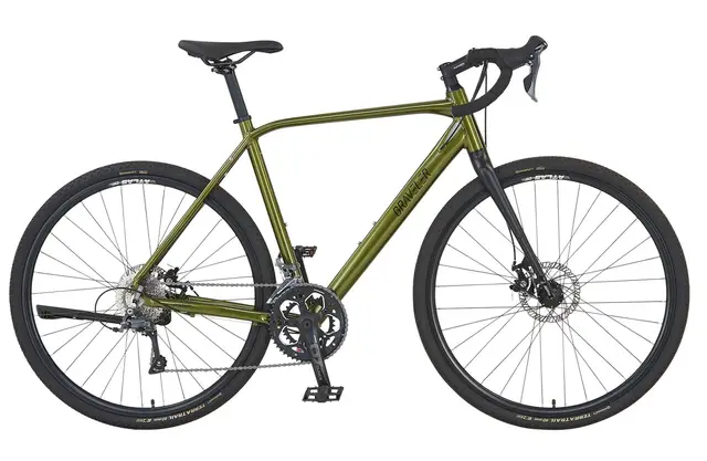  Prophete Graveler 28" Diamant Rh55 16gg. Claris, Mech. Sb, Grün Metalic 