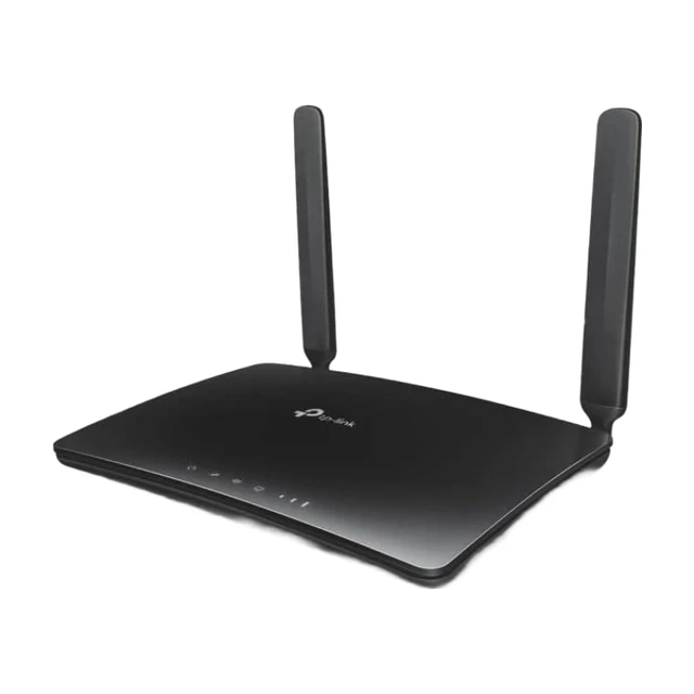 TP-Link Archer MR200 Cat4 + AC750 Mbit/s Dualband 4G LTE WLAN-Router (150 Mbit/s im Download, simultanes Dualband, 300 Mbit/s 2,4 GHz + 433 Mbit/s 5 GHz, frei konfigurierbarer LAN/WAN-Port) schwarz