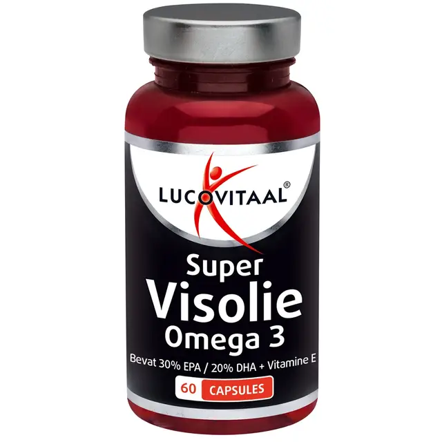 Lucovitaal Visolie Super Omega 3 60 caps 60 Capsules