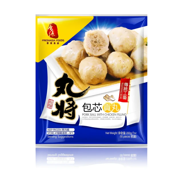 FRESHASIA Boulettes de porc farcies au poulet - 200 g