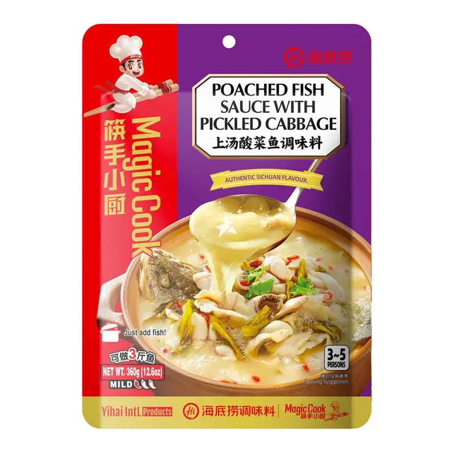 Mélange d’Assaisonnement pour Poisson Mariné Haidilao 360g