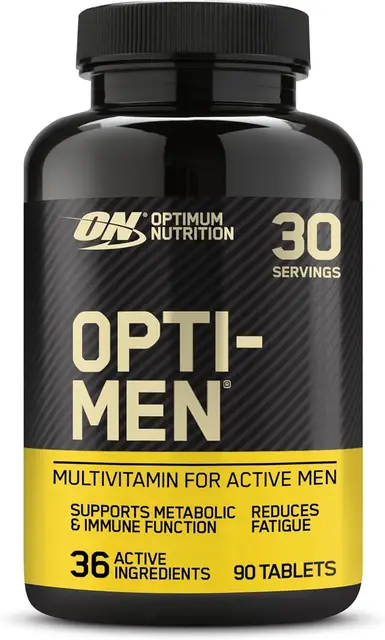 Optimum Nutrition Opti-Men - Multivitamine Man - Vitamines, Mineralen en Plantenextracten - 90 capsules