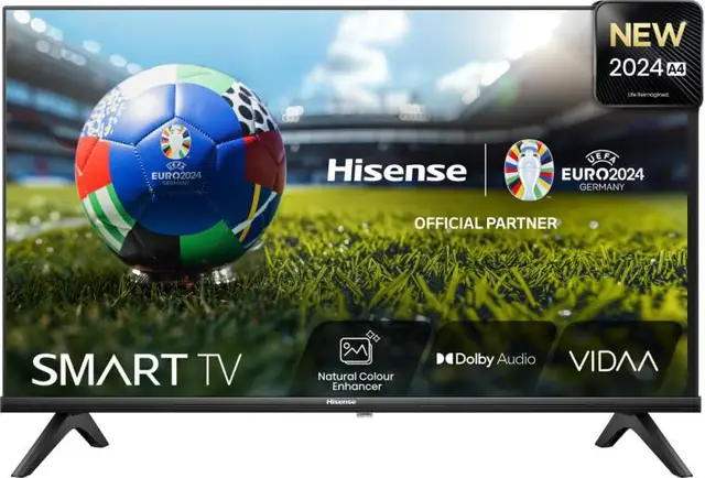 Hisense 32A4N Smart TV 32inch HD (720p) LED-achtergrondverlichting LCD 60Hz 2024