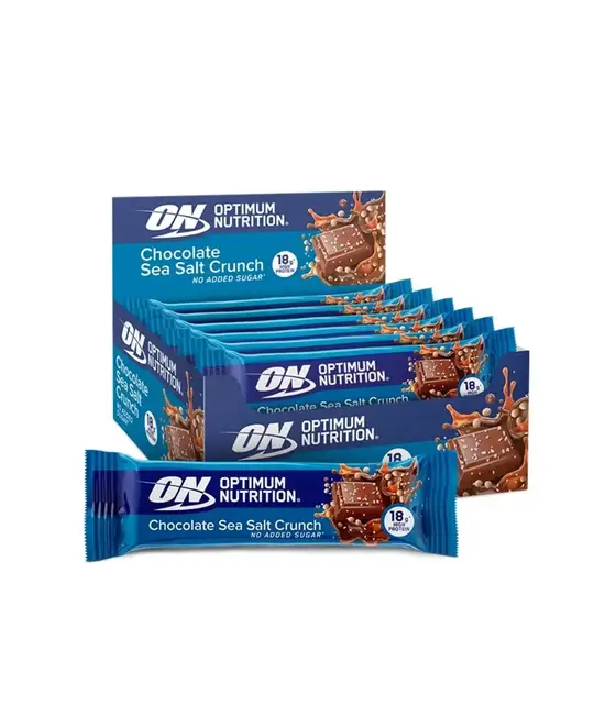 Optimum Nutrition Chocolate Sea Salt Crunch Bar 12 x 55g