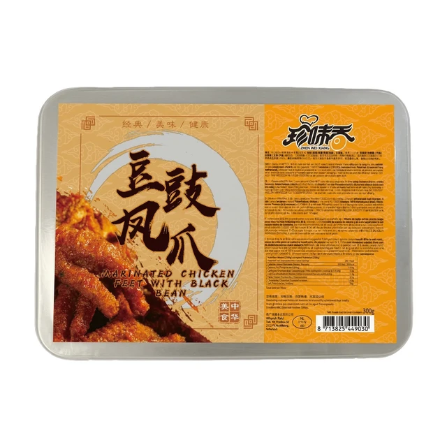 Zhen Wei Xiang Fermented Black Bean Chicken Feet 300g