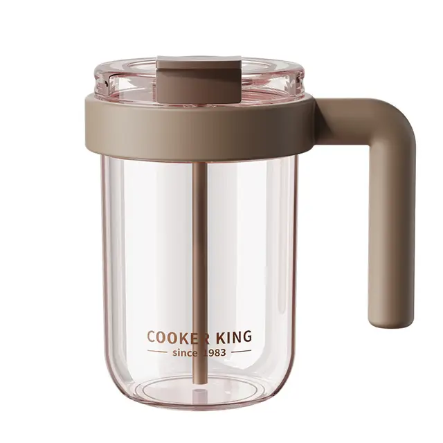 COOKER KING Summer Cooler Mug - 1L - Cocoa Brown