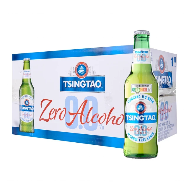 Tsingtao 0.0 Alcohol Free Lager 24x 330ml