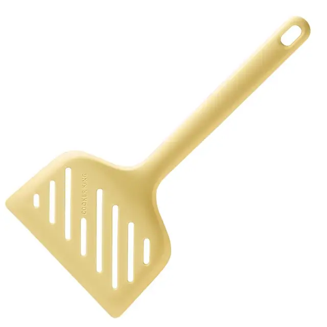 COOKER KING Silicone Spatula For Making Tamagoyaki Non-stick Pan Turner Frying Pan Spatula