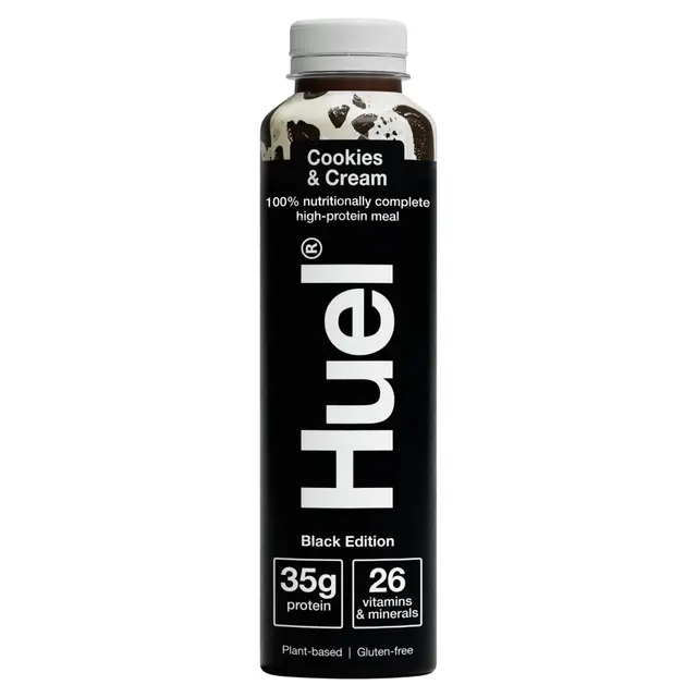Huel RTD Complete Meal Cookies and Cream Flavour Black Edition - 500 ml