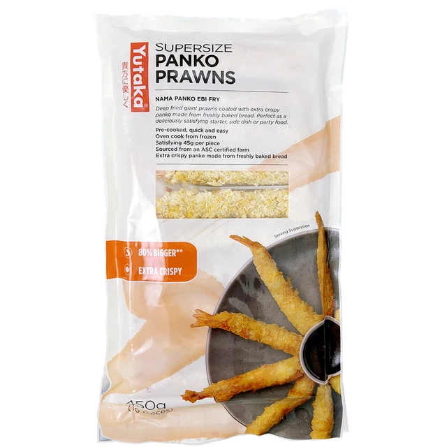 Yutaka Supersize Panko Prawns 450g