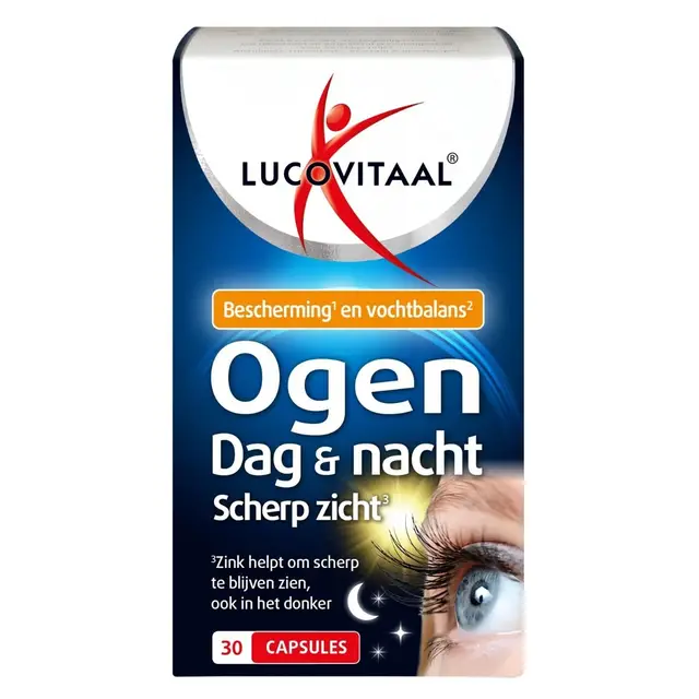 Lucovitaal Ogen Dag & Nacht Scherp zicht 30 pcs