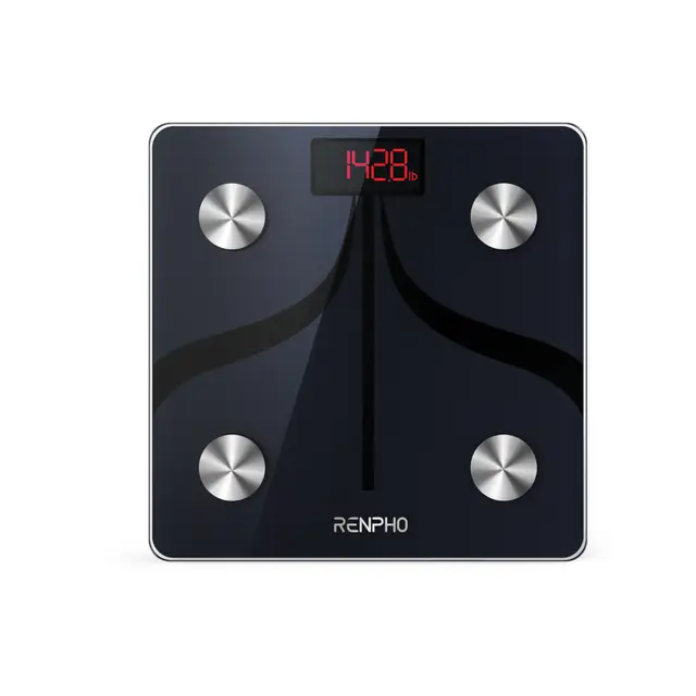 RENPHO A005 Smart Body Fat Weighing Scale, Measures BMI and Body Composition, Bluetooth Enabled with App Connectivity