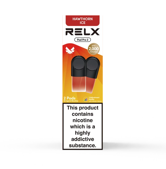 RELX Hawthorn Ice Pre-filled 2 Pods Pack