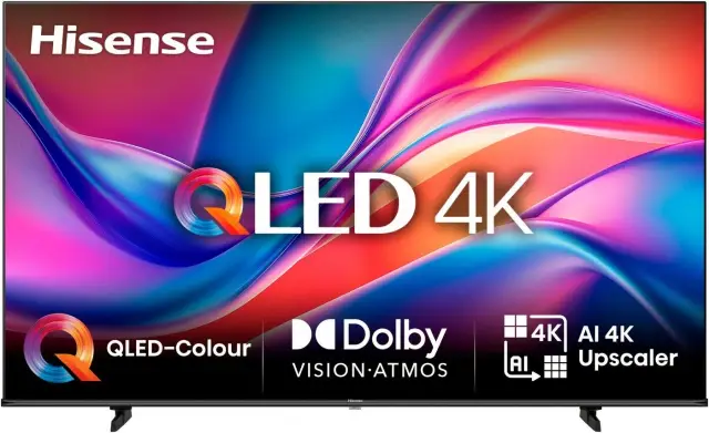 Hisense 58E77Q, QLED TV, 147 cm (58 Zoll), UHD, schwarz