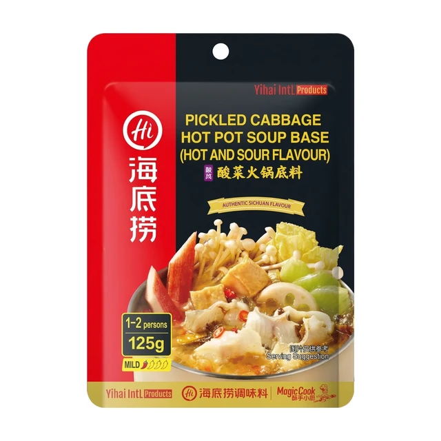 HAIDILAO Hotpot Kruiden - Heet en Zuur Smaak 125g