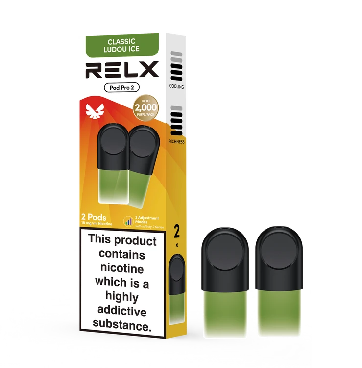 relx pod pro ludou ice Classic Pre-filled 2 Pods Pack | Pods Flavor:Berry Burst Cotton Carnival (Cotton Carnival Edition) strawberry+ More than just a