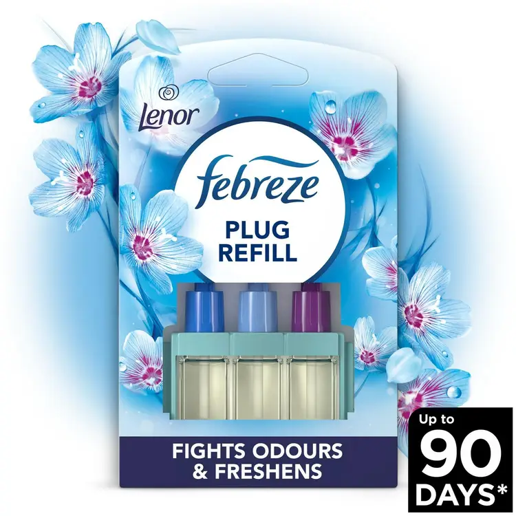 Febreze 3Volution Nachfüller für Steckdosen-Lufterfrischer Aprilfrische 20 ml | Nachfüllungen