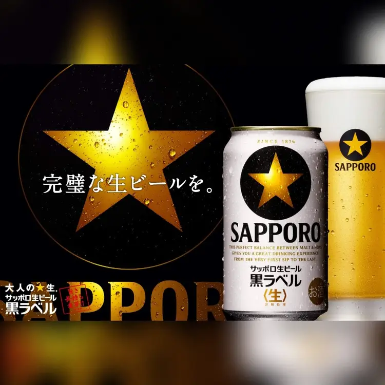 Sapporo Black Label Beer Japan Import 6x500ml | Beer | Joybuy