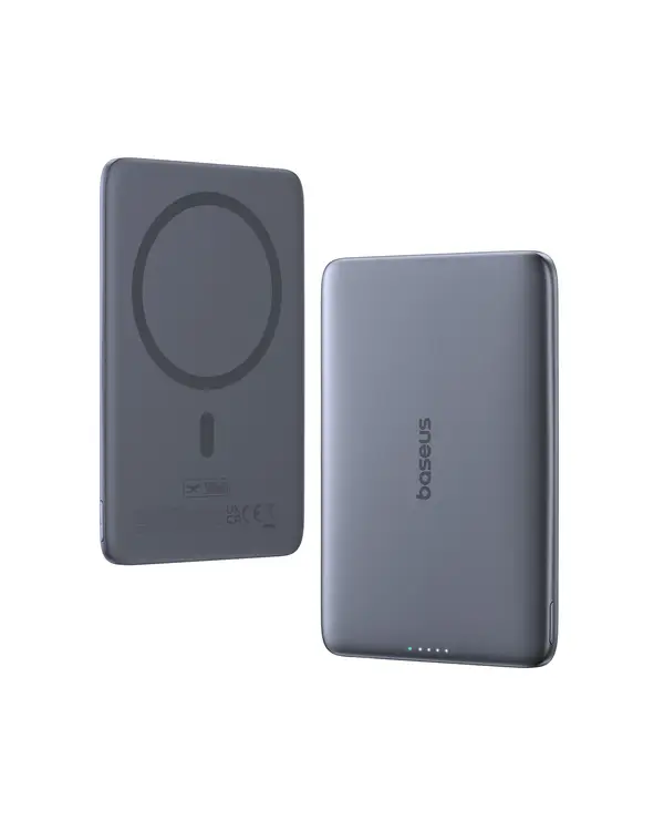 Magnetische Powerbank 10.000 MAh – 20W USB-C En 15W Draadloos – Met LED-display – Voor IPhone 12 T/m 17 – Ultradun